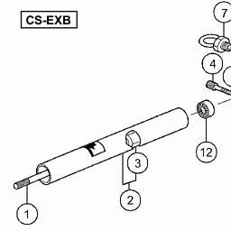 Hitachi CS-EXB spare parts