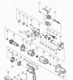 Hitachi D13VL spare parts