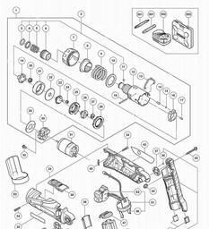 Hitachi DB3DL2 spare parts