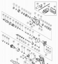 Hitachi DH24DVC spare parts