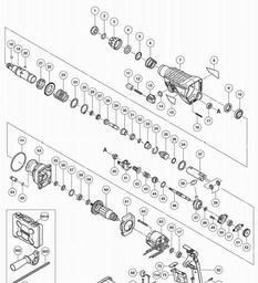 Hitachi DH24PH spare parts
