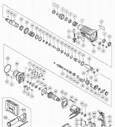 Hitachi DH28PBY spare parts