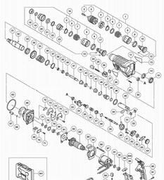 Hitachi DH28PMY spare parts