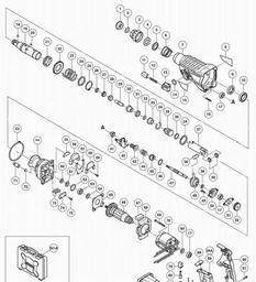 Hitachi DH28PX spare parts