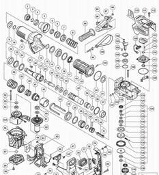 Hitachi DH45ME spare parts