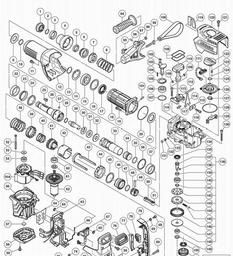 Hitachi DH45MEY spare parts