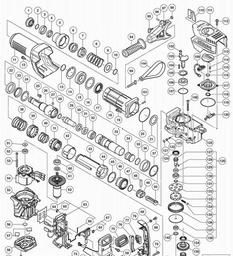Hitachi DH52ME spare parts