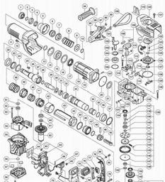 Hitachi DH52MEY spare parts