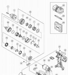 Hitachi DS14DCL spare parts