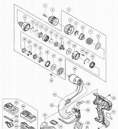 Hitachi DS18DJL spare parts