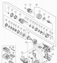 Hitachi DS14DBEL spare parts