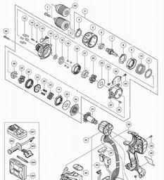 Hitachi DS14DBL2 spare parts