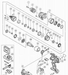 Hitachi DS14DSDL spare parts