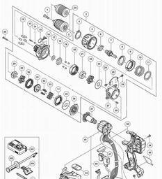 Hitachi DS18DBXL spare parts