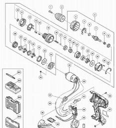 Hitachi DV18DGL spare parts