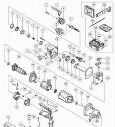 Hitachi DV20VD spare parts