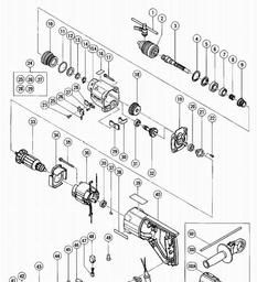 Hitachi DV21V spare parts