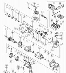 Hitachi DV22V spare parts