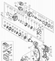 Hitachi DV14DBL2 spare parts