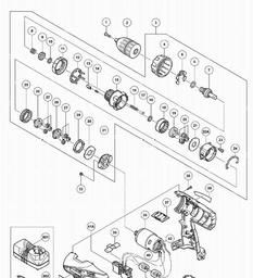 Hitachi DV14DCL2 spare parts