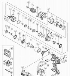 Hitachi DV14DSDL spare parts
