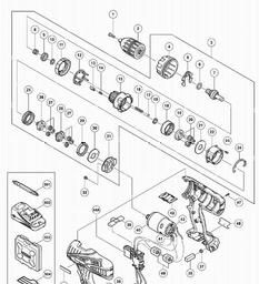 Hitachi DV14DSFL spare parts