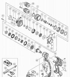 Hitachi DV18DBXL spare parts