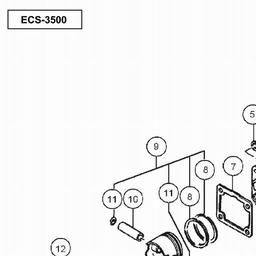 Hitachi ECS-3500 spare parts