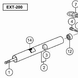 Hitachi EXT-200 spare parts