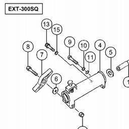 Hitachi EXT-300SQ spare parts