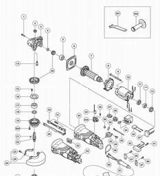 Hitachi G10SN spare parts
