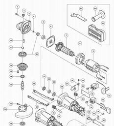 Hitachi G10SB1 spare parts