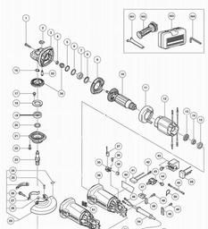 Hitachi G12SW spare parts