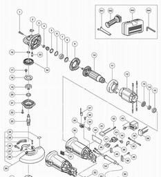 Hitachi G13SW spare parts
