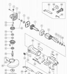 Hitachi G13VE spare parts