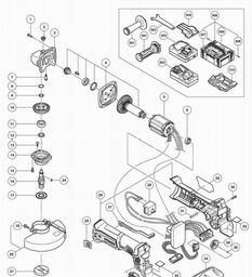 Hitachi G18DBVL spare parts
