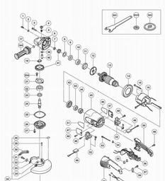 Hitachi G18UC spare parts