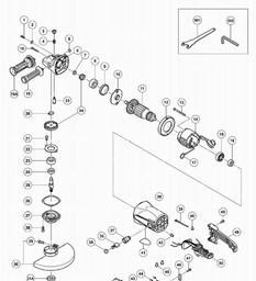 Hitachi G23SU spare parts