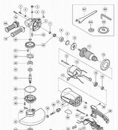 Hitachi G23SWU spare parts