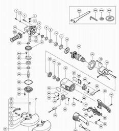 Hitachi G23UC spare parts