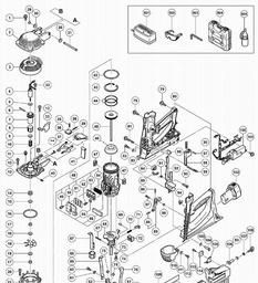 Hitachi GNC40 spare parts
