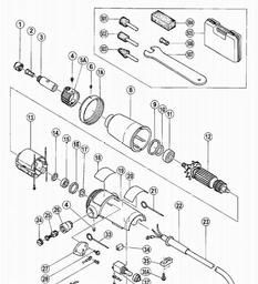 Hitachi GP2V spare parts