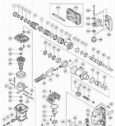 Hitachi H60MC spare parts