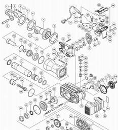 Hitachi H90SG spare parts