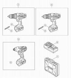 Hitachi KC18DGL spare parts