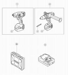 Hitachi KC18DKL spare parts