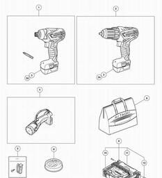 Hitachi KC10DFL2 spare parts