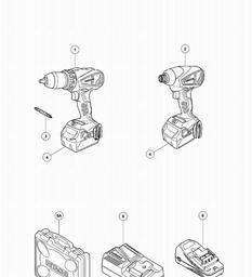 Hitachi KC18DBEL spare parts