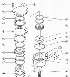 Hitachi NH125AB spare parts