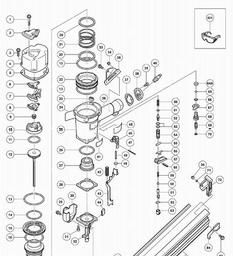 Hitachi NR83AA4 spare parts